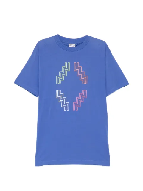 COUNTY OF MILAN outline cross basic T-shirt Blue CMAA018F20JER0074584