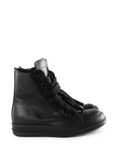 Rick Owens Jumbolace high-top sneakers Black RP02F5878LCOW2