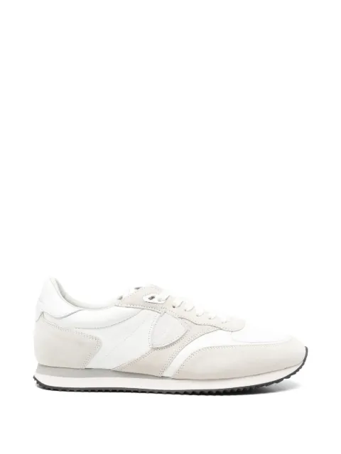 Philippe Model Paris BLVille panelled logo-patch sneakers White BVLUVD16