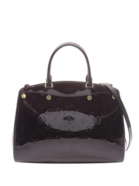 Louis Vuitton Pre-Owned 2015 Monogram Vernis Brea MM satchel Purple IB5L9ICUJYC4SWV4