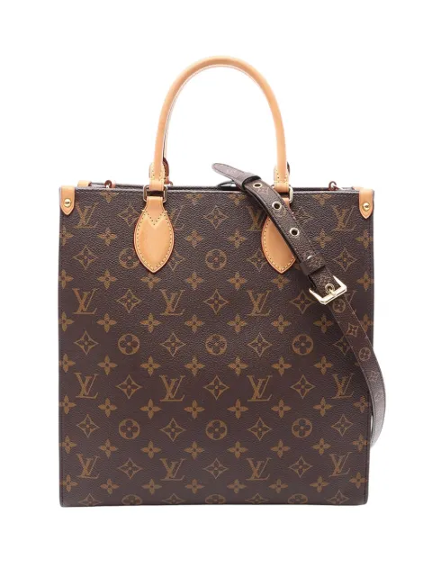Louis Vuitton Pre-Owned 2021-2026 Monogram Sac Plat PM satchel Brown 3MAPRZBQ69MPY1TJ