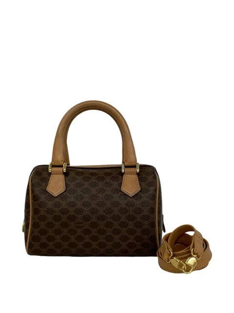 Celine Pre-Owned 2013 Macadam Coated Canvas satchel Brown UMRUZVSAD28L7CRZ