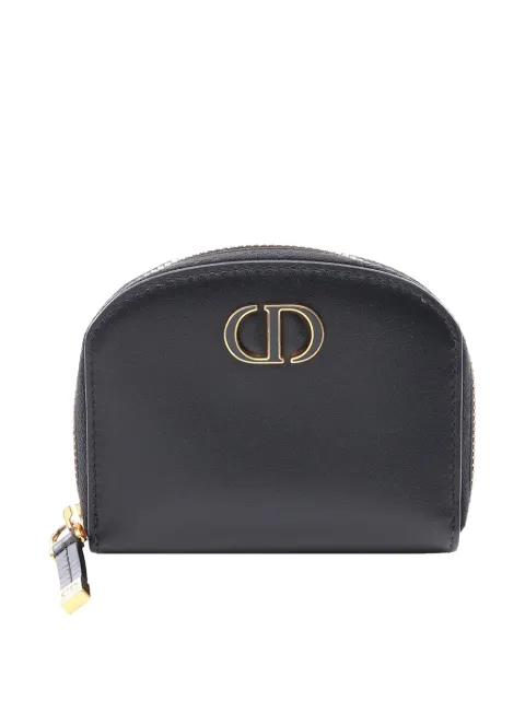 Christian Dior Pre-Owned 2000-2026 Leather 30 Montaigne coin pouch Black IVIYY4H6OAE4VL7B