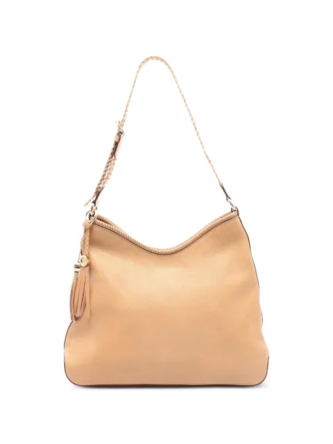Gucci Pre-Owned 2000s Marrakech tassel shoulder bag Neutrals 1083254