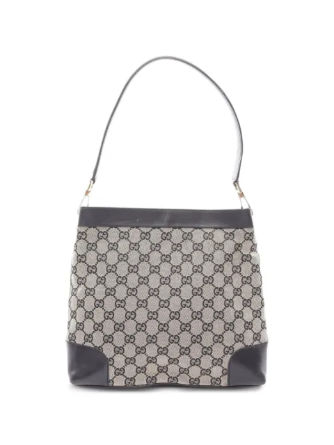 Gucci Pre-Owned 2000s GG canvas shoulder bag Neutrals 1083807