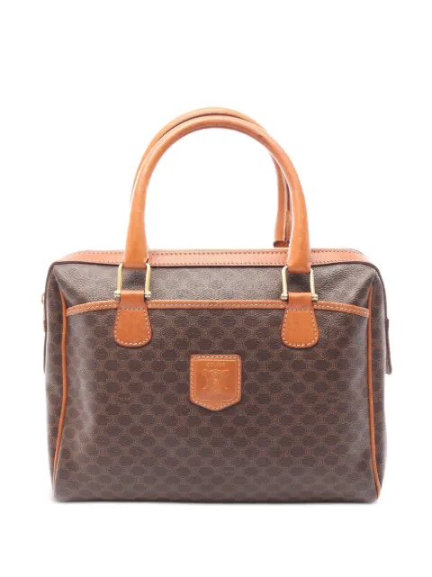 Celine Pre-Owned 2000s Macadam Boston tote bag Brown 1083829