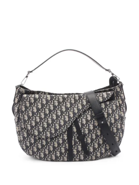 Christian Dior Pre-Owned 2010s Saddle Soft tote bag Blue 1085331