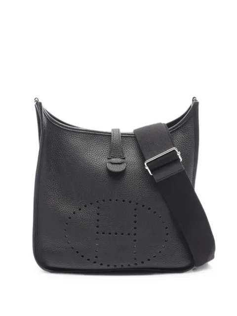 Hermès Pre-Owned 2022 PM Evelyn 3 shoulder bag Black 1083758U