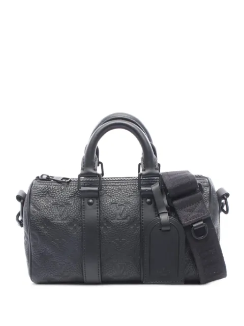 Louis Vuitton Pre-Owned 2021 Keepall Bandoulière 25 Monogram handbag Black 1083701