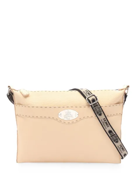 Fendi Pre-Owned 2010s Selleria shoulder bag Neutrals 1084076