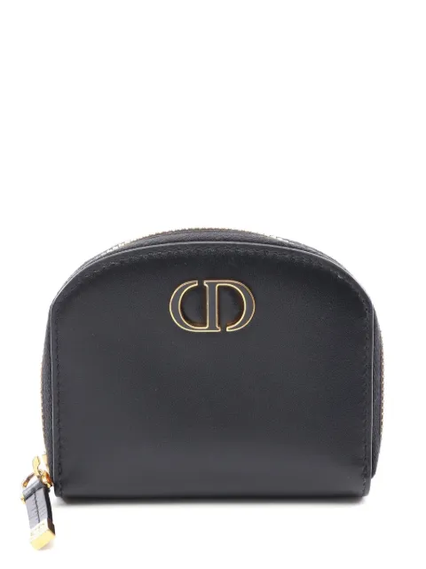Christian Dior Pre-Owned 2010s 30 Montaigne coin purse Black 1079534