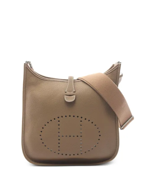 Hermès Pre-Owned 2020 PM Evelyne 3 cross body bag Neutrals 1084860Y