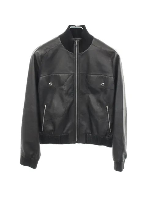 Hermès Pre-Owned 2010s leather jacket Black 1081487