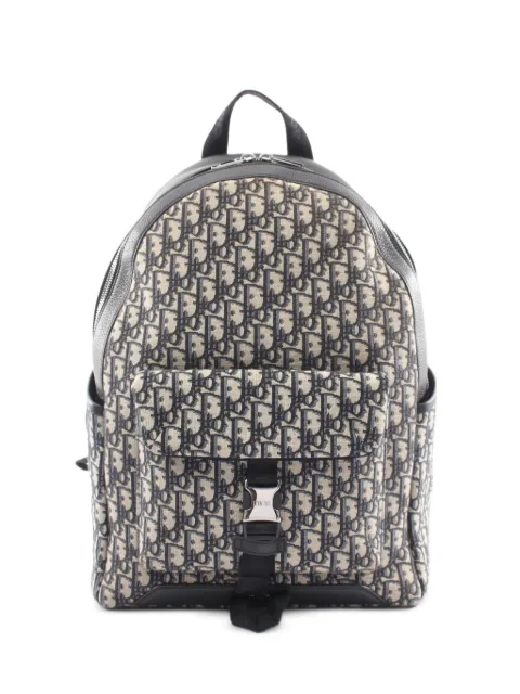 Christian Dior Pre-Owned 2010s Explorer Oblique backpack Neutrals 1085636