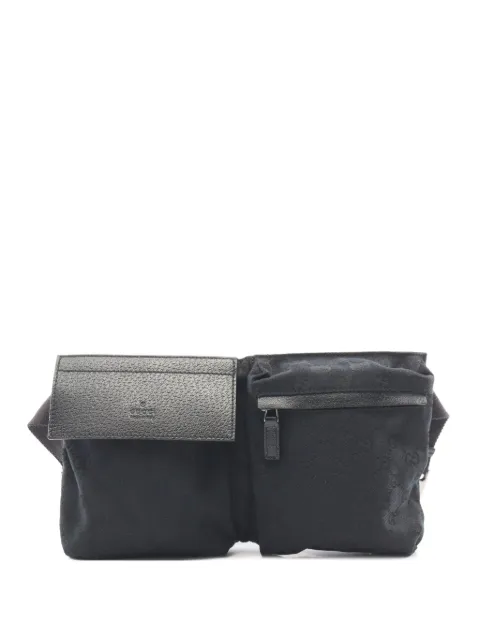Gucci Pre-Owned 2010s GG canvas belt bag Blue 1084801