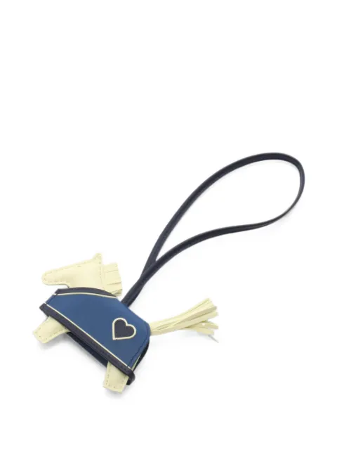 Hermès Pre-Owned PM Rodeo Cœur bag charm Blue 1084069K