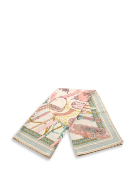 Hermès Pre-Owned 2010s Duo d'Etriers scarf Neutrals 1082694