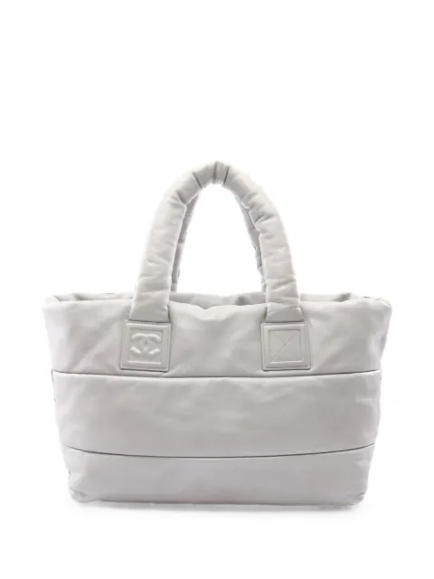 CHANEL Pre-Owned 2010-2011 GM Coco Cocoon reversible tote bag Grey 1083724