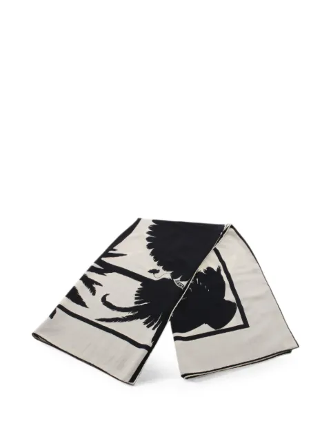 Hermès Pre-Owned 2000s Brazil Tattoo scarf Neutrals 1082693