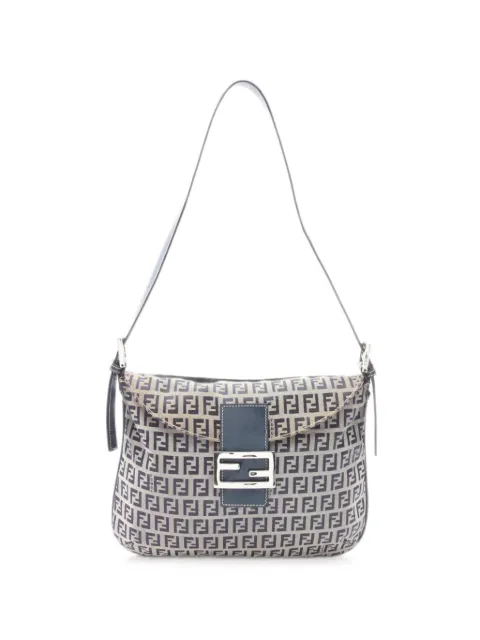 Fendi Pre-Owned 2000s Zucchino Mamma Baguette shoulder bag Neutrals 1083813