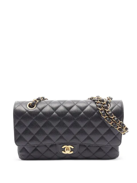 CHANEL Pre-Owned matelassé Caviar shoulder bag Black 1084521HL45U4N9
