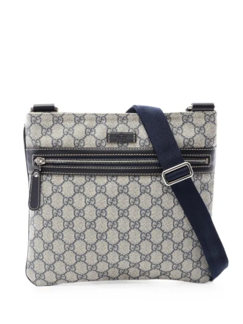 Gucci Pre-Owned 2010s GG Supreme shoulder bag Neutrals 1084534
