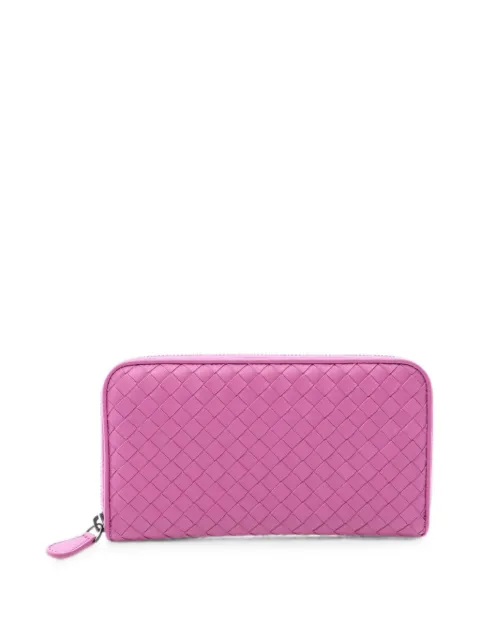 Bottega Veneta Pre-Owned 2010s Intrecciato wallet Purple 1085434