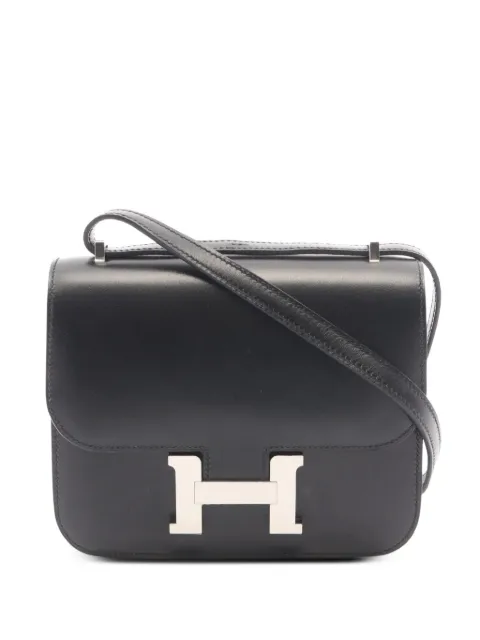 Hermès Pre-Owned 2025 Constance 3 mini shoulder bag Black 1084715K