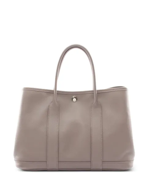 Hermès Pre-Owned 2017 Garden Party TPM tote bag Brown 1084863A