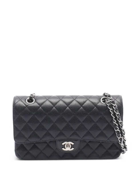 CHANEL Pre-Owned 2010s Double Flap shoulder bag Black 1083616