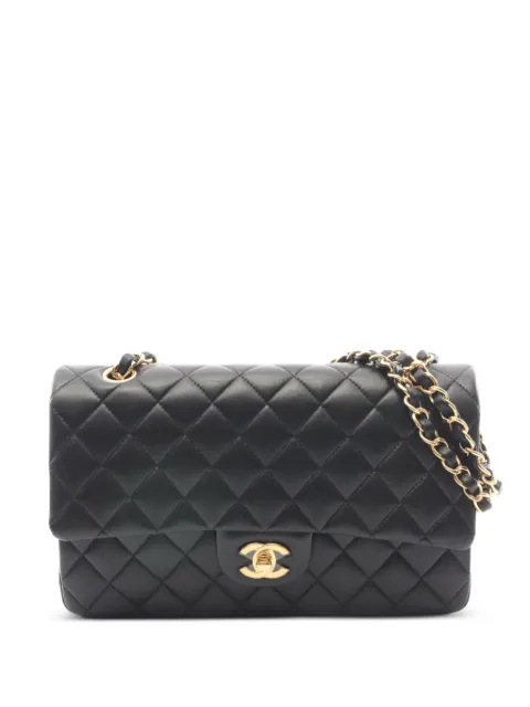 CHANEL Pre-Owned 2019 Matelassé Double Flap shoulder bag Black 1084861