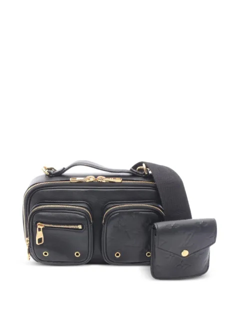 Louis Vuitton Pre-Owned 2010s Utility leather mini crossbody bag Black 1085452