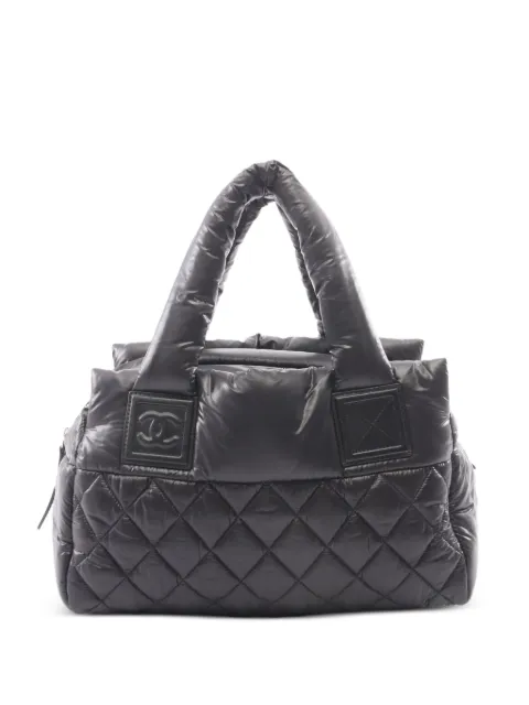 CHANEL Pre-Owned 2009-2010 Coco Cocoon handbag Black 1083738
