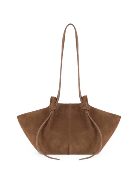 Yuzefi Mochi pleated shoulder bag Brown MOCHISUEDECOGNAC
