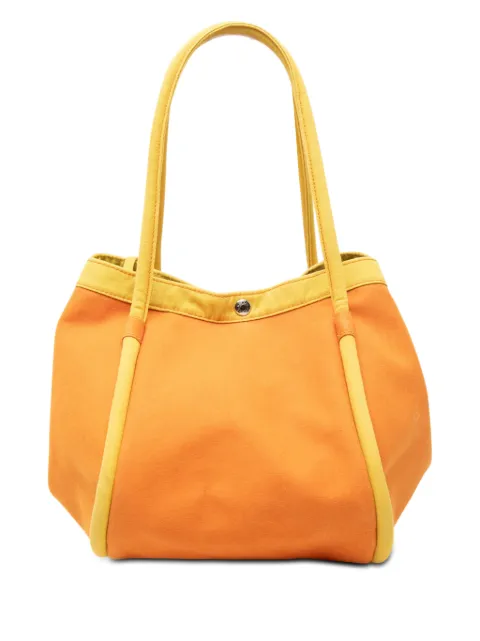 Hermès Pre-Owned 2010-2026 Toile Lindy Beach Bag tote bag Orange PGKZZEPP02U7ZH70