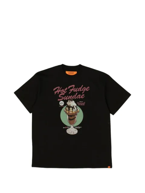 UNIVERSAL OVERALL graphic-print T-shirt Black U2623219B