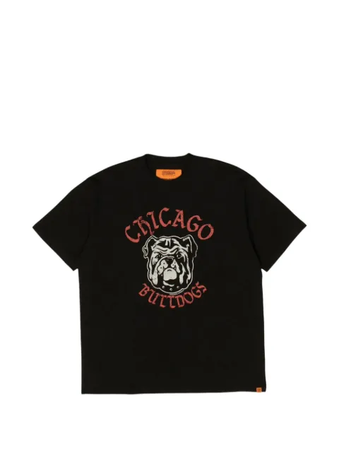 UNIVERSAL OVERALL graphic-print T-shirt Black U2623219C