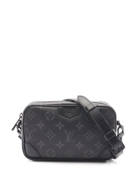 Louis Vuitton Pre-Owned 2021-2026 Monogram Eclipse Trocadero Wearable Wallet crossbody bag Black TM5L6URJOQ3I3CR7