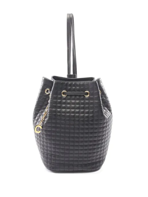 Celine Pre-Owned 2000-2026 Small C Charm backpack Black M8CYOTSO4VZHUKIS