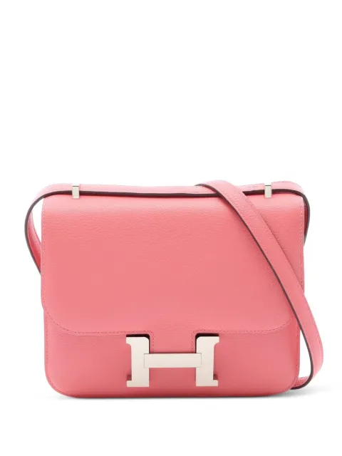 Hermès Pre-Owned 2020 mini Constance 3 shoulder bag Pink 1085602Y