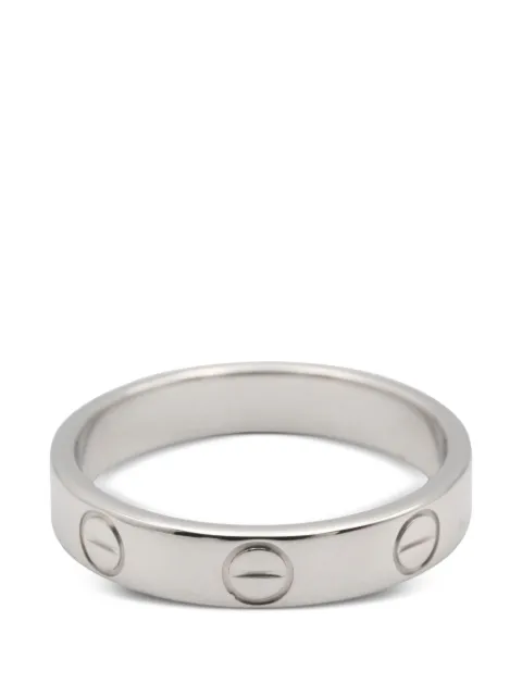 Cartier 2010s mini Love ring Silver 1084414