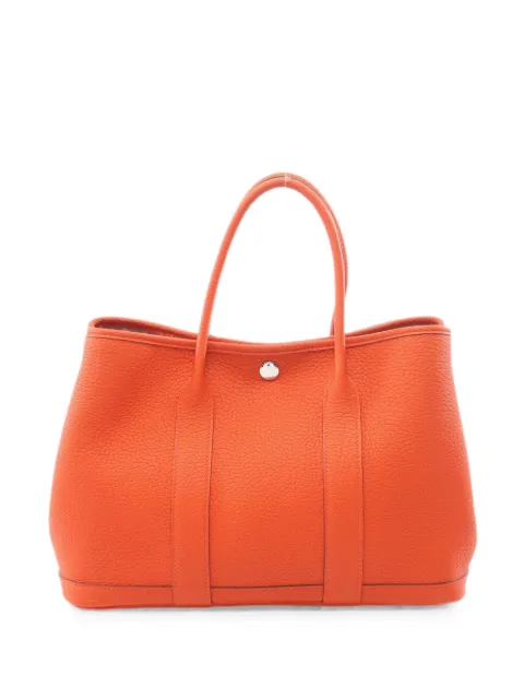 Hermès Pre-Owned 2022 TPM Garden Party tote bag Orange 1085610U
