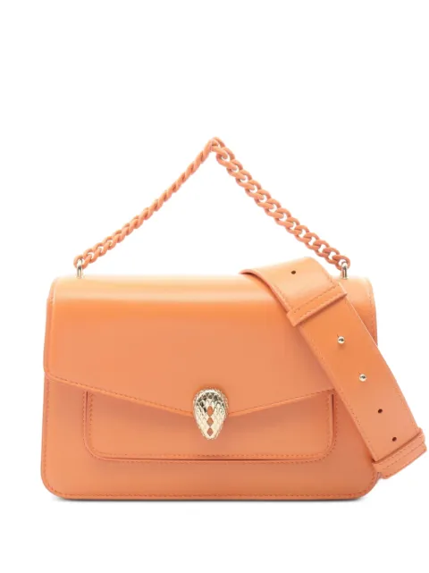 Bvlgari Pre-Owned 2010s Serpenti Forever tote bag Orange 1085380