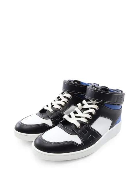 Hermès Pre-Owned 2020s Freestyle high-top sneakers Black 1057682