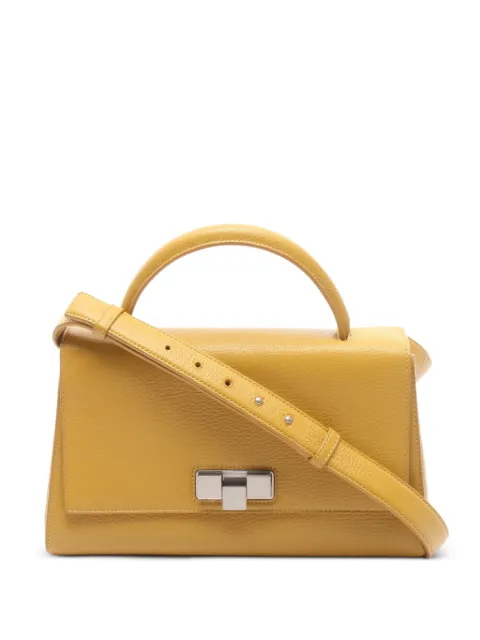 Bottega Veneta Pre-Owned 2000s leather shoulder bag Yellow 1083366