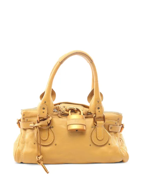 Chloé Pre-Owned 2000s Paddington handbag Yellow 1084770