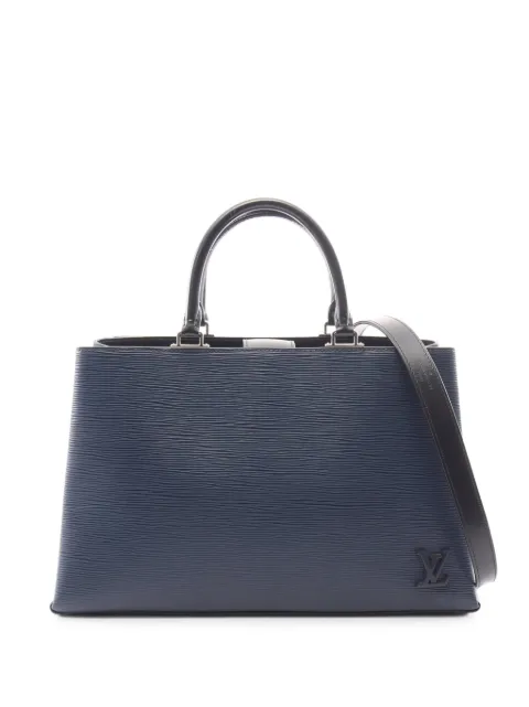Louis Vuitton Pre-Owned 2016 MM Kleber Epi tote bag Blue 1084601