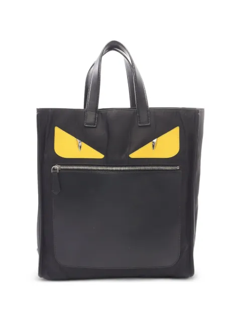 Fendi Pre-Owned 2000s Bag Bugs Monster tote bag Black 1083363