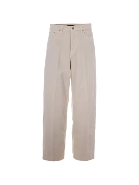 Haikure Bethany corduroy jeans White HEW03296GF184PX