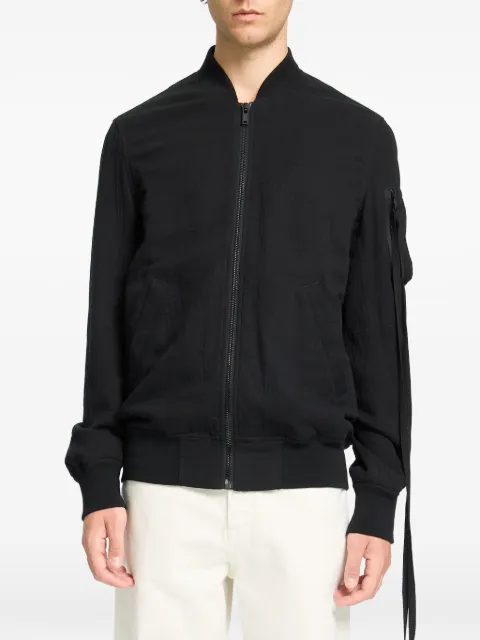 Ann Demeulemeester Double Gauze bomber jacket Black B0012390FA718
